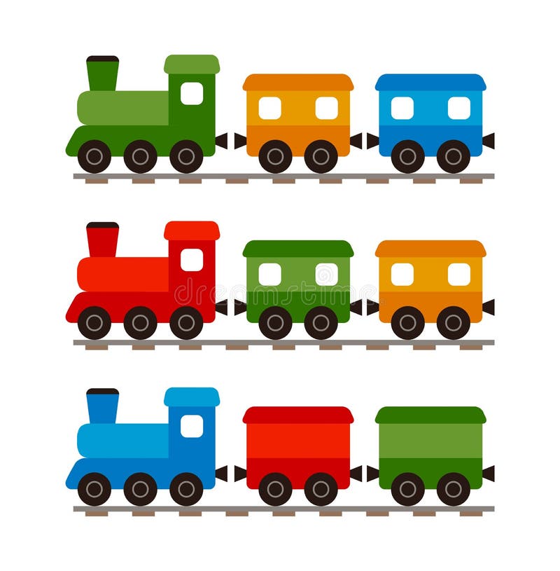 Free Vintage Image ~ Toy Train Clip Art - The Old Design Shop