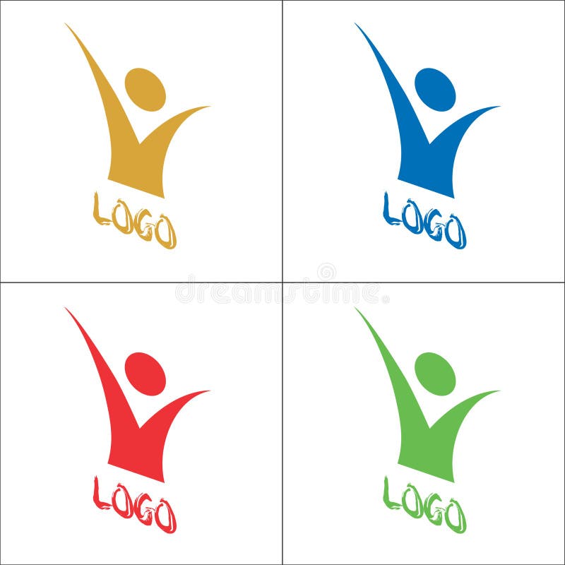 Vector Logo stock vector. Illustration of blue, business - 6946384