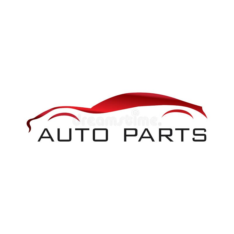 Vector Logo of Car Parts, Auto Repair Stock Illustration - Illustration ...