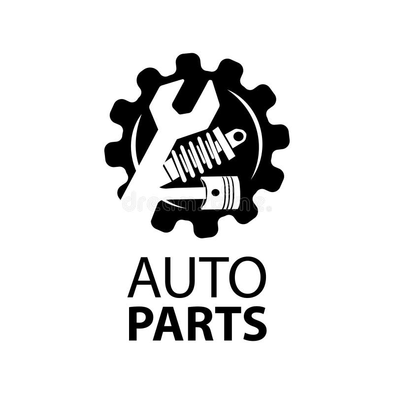 Vector Logo of Car Parts, Auto Repair Stock Vector Illustration of