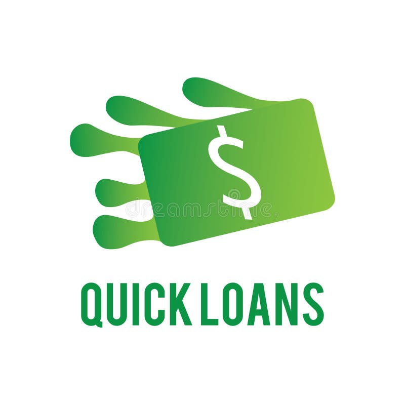 Vector Logo of the Company Loans and Quick Loans Stock Illustration