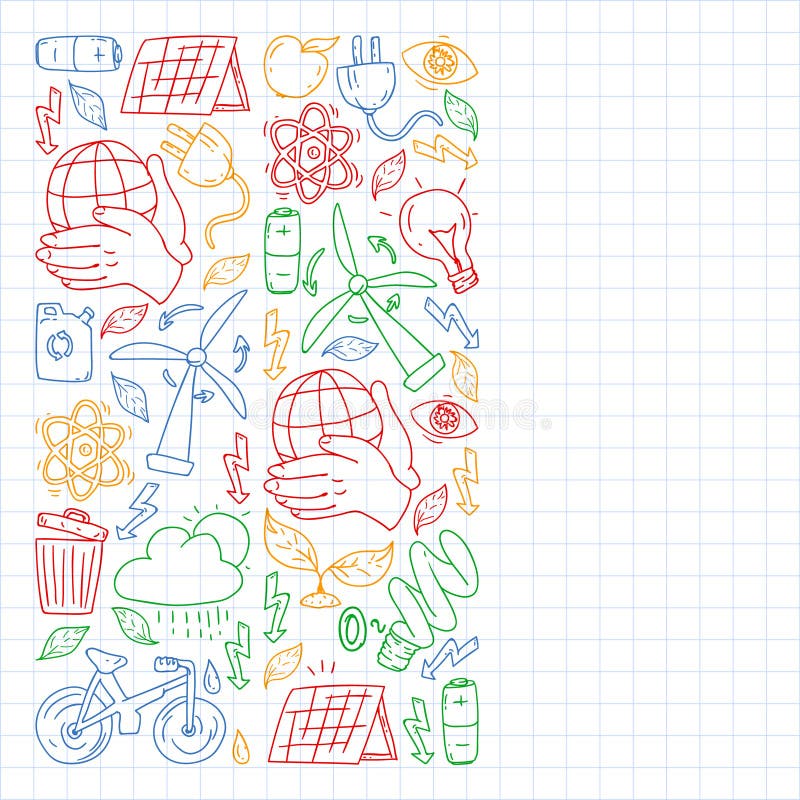 Vector logo, design and badge in trendy drawing style - zero waste concept, recycle and reuse, reduce - ecological stock illustration Vector logo, design and badge in trendy drawing style - zero waste concept, recycle and reuse, reduce - ecological stock illustration
