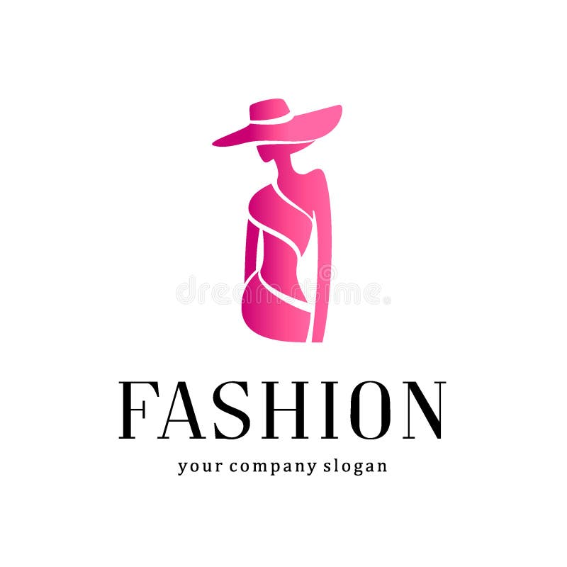 Lady Logo Design Set, Vector Illustrations for Fashion Boutique, Womens ...