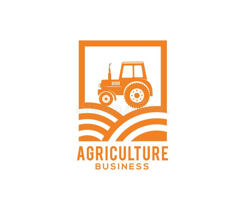 Vector Logo Design And Illustration Of Agriculture Business, Company ...