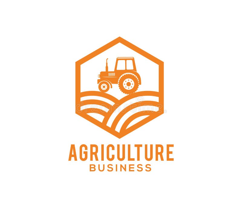 Vector Logo Design and Illustration of Agriculture Business, Company ...