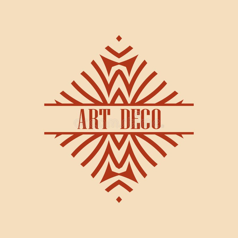 modern art deco logos