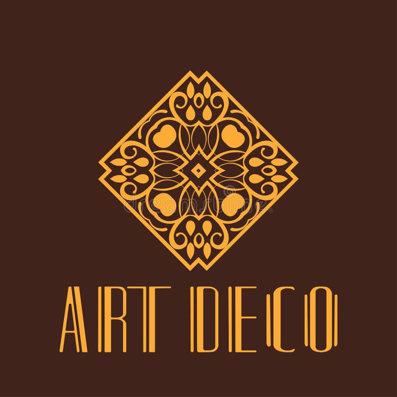 modern art deco logos