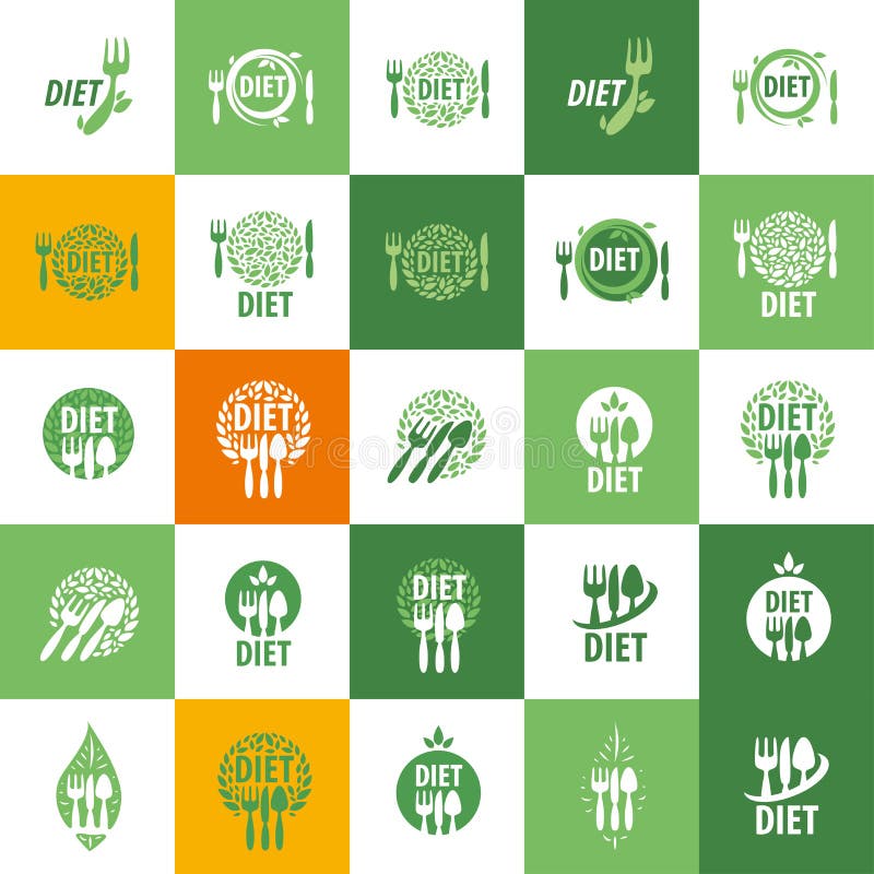 Vector logo for diet stock vector. Illustration of graphic 81368814