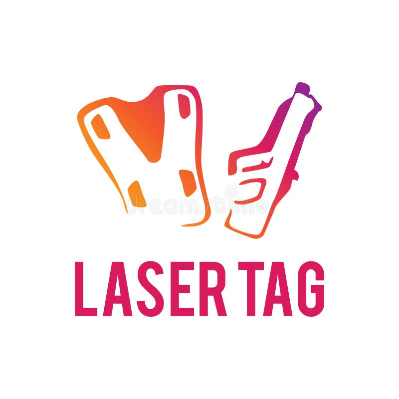 Laser Tag Cute Digital Clipart, Laser Game Clip Art