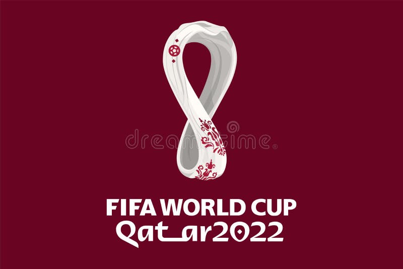 Vector Logo of the Qatar World Cup 2022 Stock Vector Illustration of