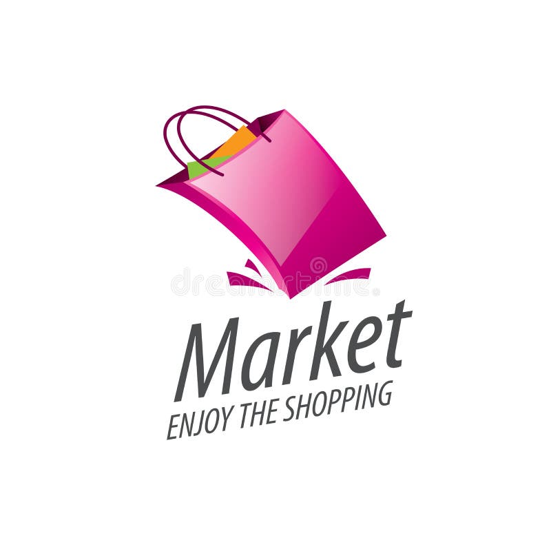 Vector shopping logo stock illustration. Illustration of ideas - 68367061