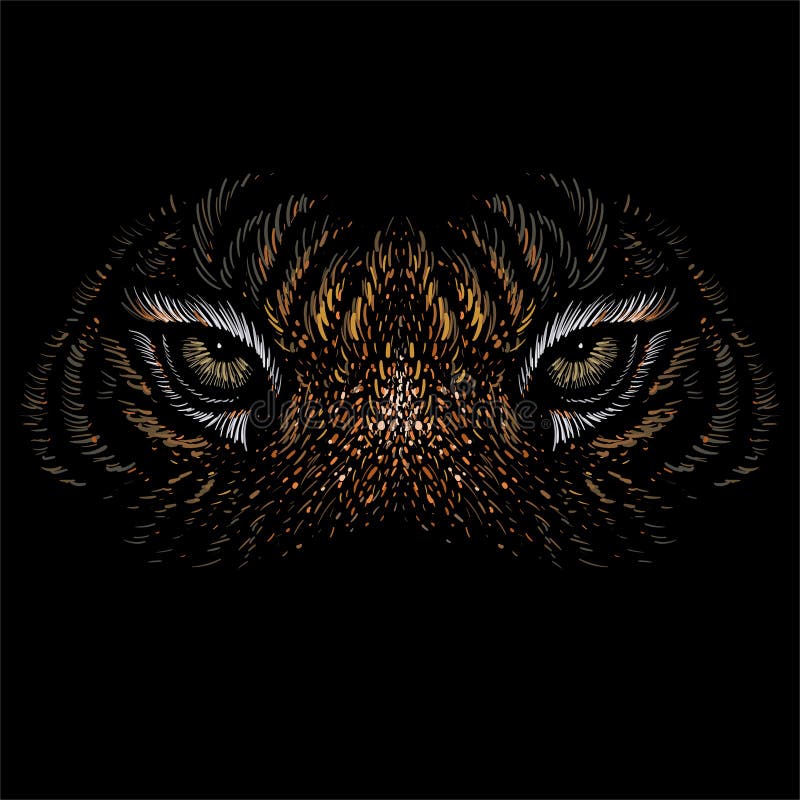 Predator. Alluring tiger eyes - wallpapers for your phone