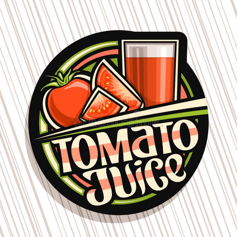 Vector logo for Tomato Juice