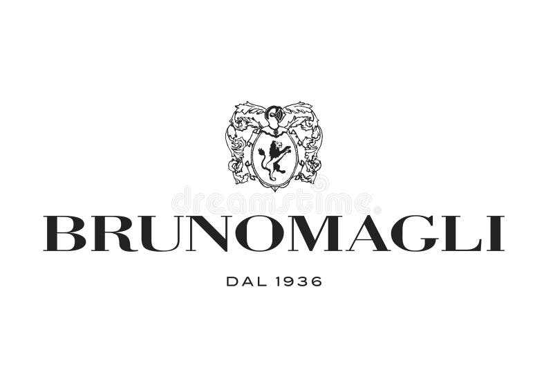 Bruno Magli shoes Logo stock illustration. Illustration of famous ...