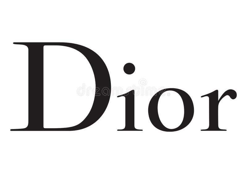 Dior Logo editorial stock image. Illustration of logo - 125026084