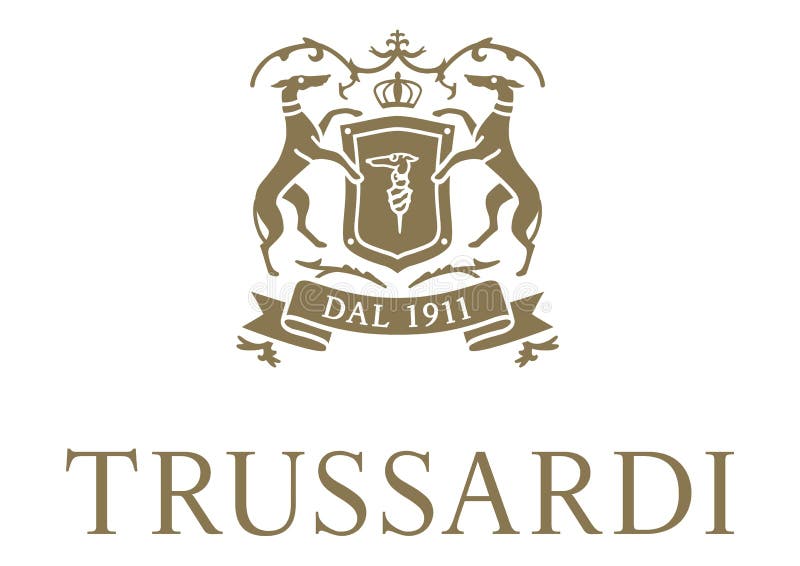 Trussardi Logo editorial photography. Illustration of world - 122032207