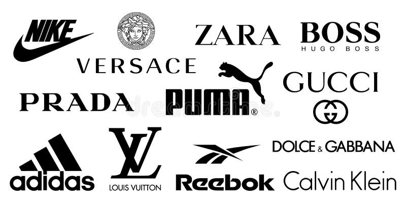 Clothing Brands Logos Stock Illustrations – 153 Clothing Brands Logos Stock  Illustrations, Vectors & Clipart - Dreamstime