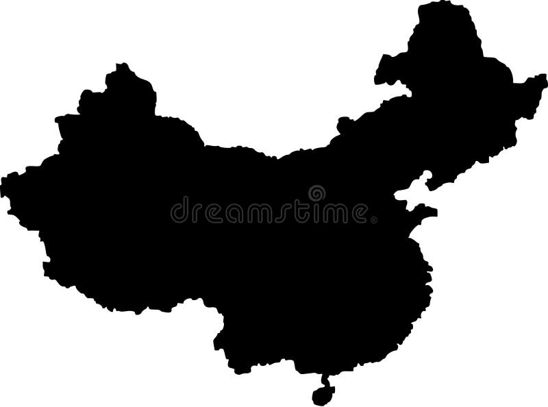 Vector map of china