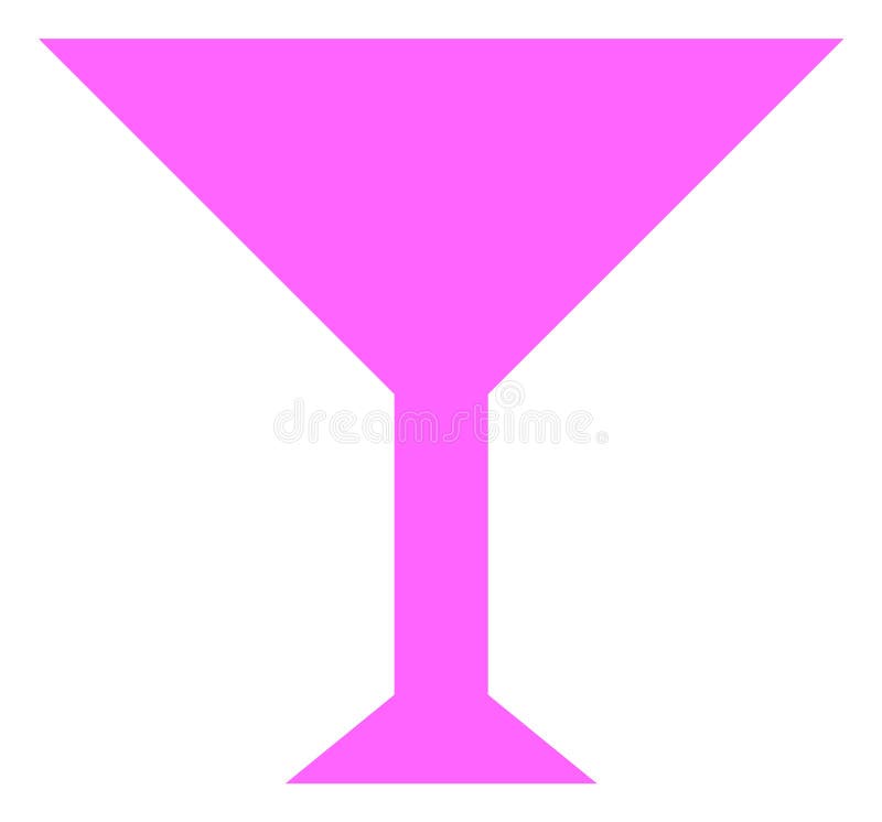 Vector Martini Cup Icon stock vector. Illustration of goblet 139862087