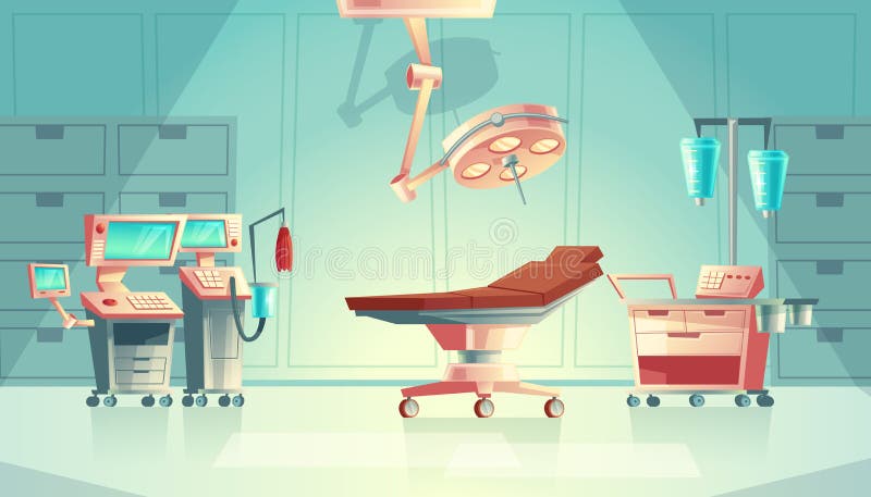 Vector medisch chirurgieconcept, het materiaal van het beeldverhaalziekenhuis royalty-vrije illustratie Vector medisch chirurgieconcept, het materiaal van het beeldverhaalziekenhuis royalty-vrije illustratie
