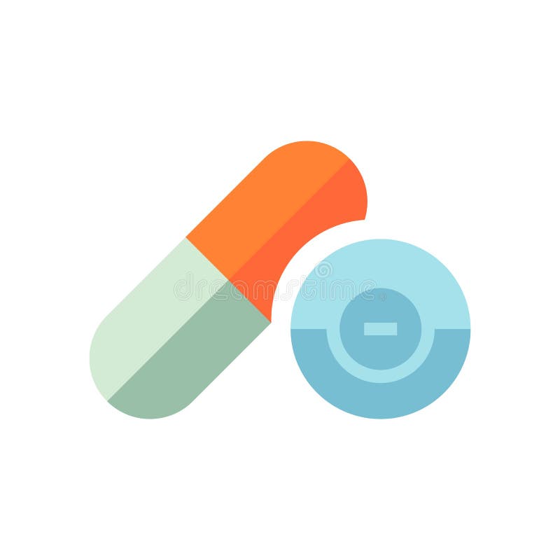 Vector medische pillen - gezondheidszorgpictogram - geneeskundepictogram, capsule en drug - isoleerde vlakke illustratie stock illustratie Vector medische pillen - gezondheidszorgpictogram - geneeskundepictogram, capsule en drug - isoleerde vlakke illustratie stock illustratie
