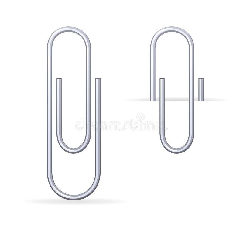 Vector metal, steel clips set