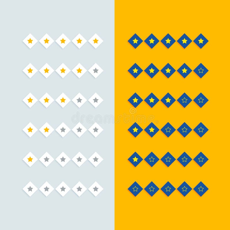 Vector minimal star rating web icon design vector illustration Vector minimal star rating web icon design vector illustration
