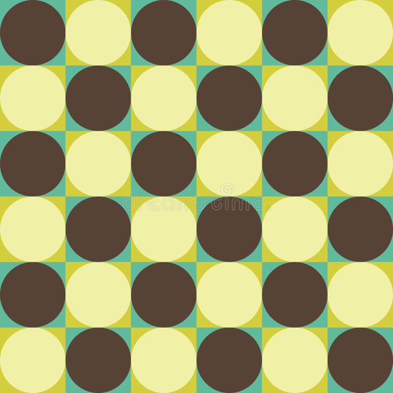 Vector modern seamless colorful geometry circle pattern, color abstrac royalty free illustration Vector modern seamless colorful geometry circle pattern, color abstrac royalty free illustration