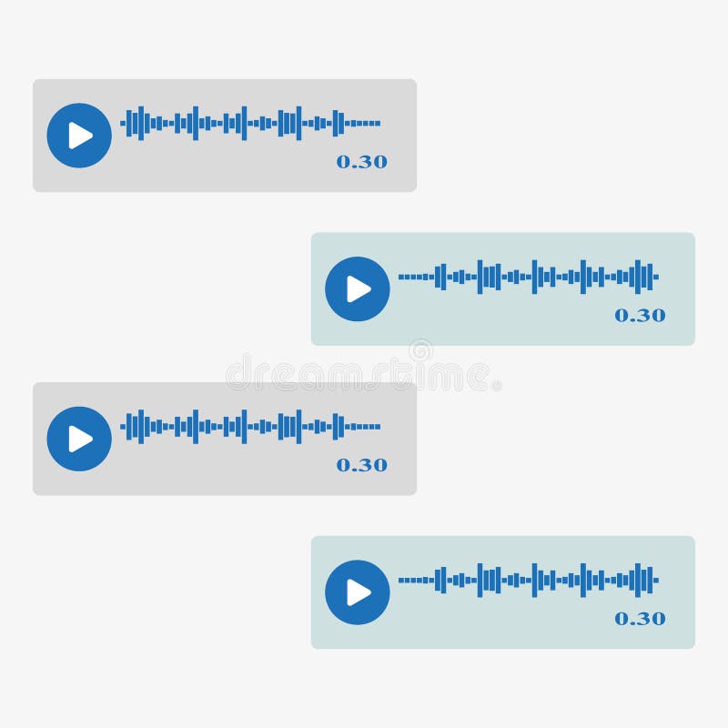 Vector moderne sms of de pictogrammen van het stembericht De reeks van de bellentoespraak royalty-vrije illustratie Vector moderne sms of de pictogrammen van het stembericht De reeks van de bellentoespraak royalty-vrije illustratie