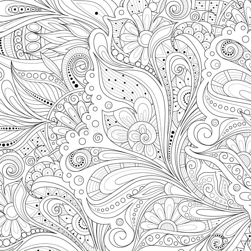Adult Coloring Book Stock Illustrations – 59,106 Adult Coloring Book ...