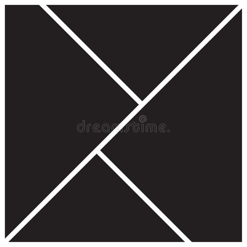 Vector mood board royalty free illustration