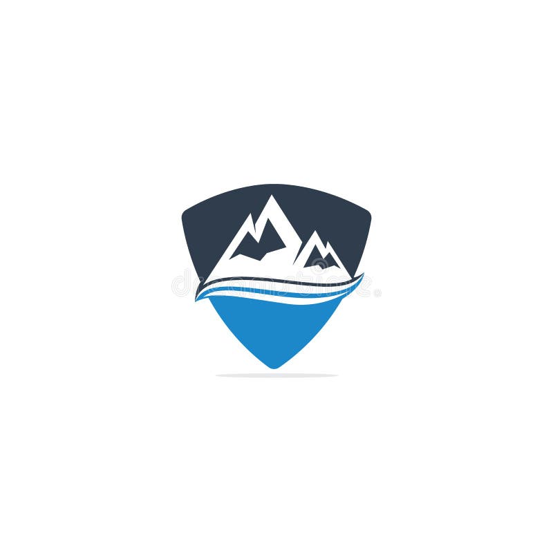 Mountains logo design. stock vector. Illustration of nature - 171696966