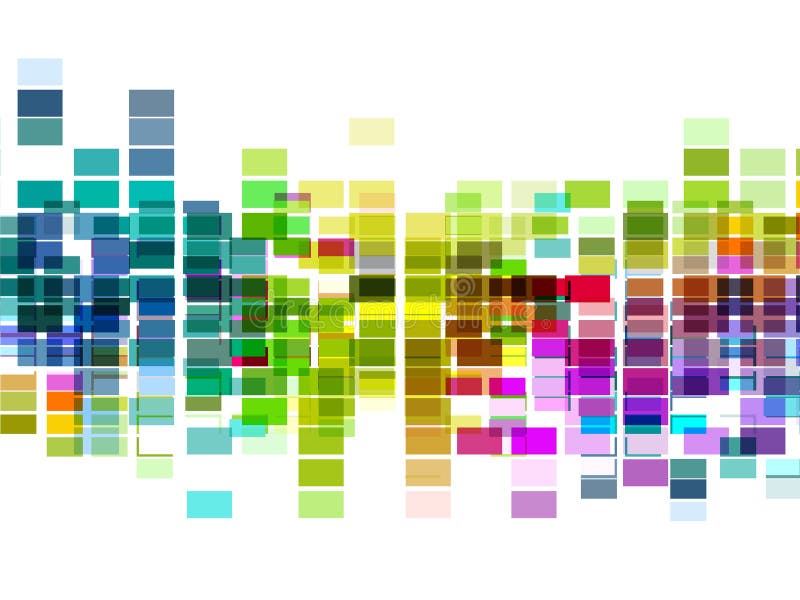 Vector multicolor mosaic layout ,eps 10