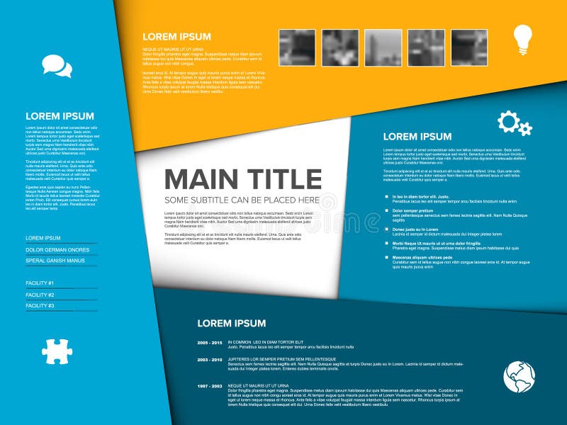 Vector Multipurpose Infographic template royalty free illustration Vector Multipurpose Infographic template royalty free illustration