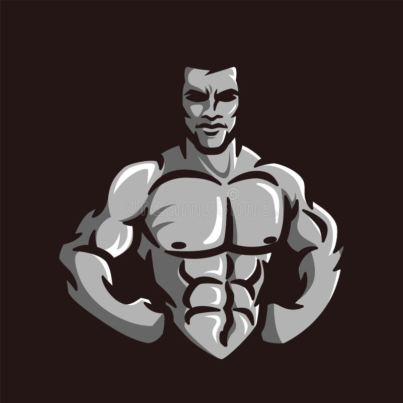 Black Bodybuilder Stock Illustrations 4 139 Black Bodybuilder