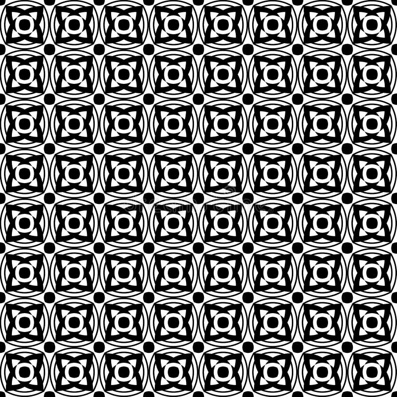 Vector naadloos patroon moderne modieuze textuur Het herhalen van geometrische tegels vector illustratie Vector naadloos patroon moderne modieuze textuur Het herhalen van geometrische tegels vector illustratie
