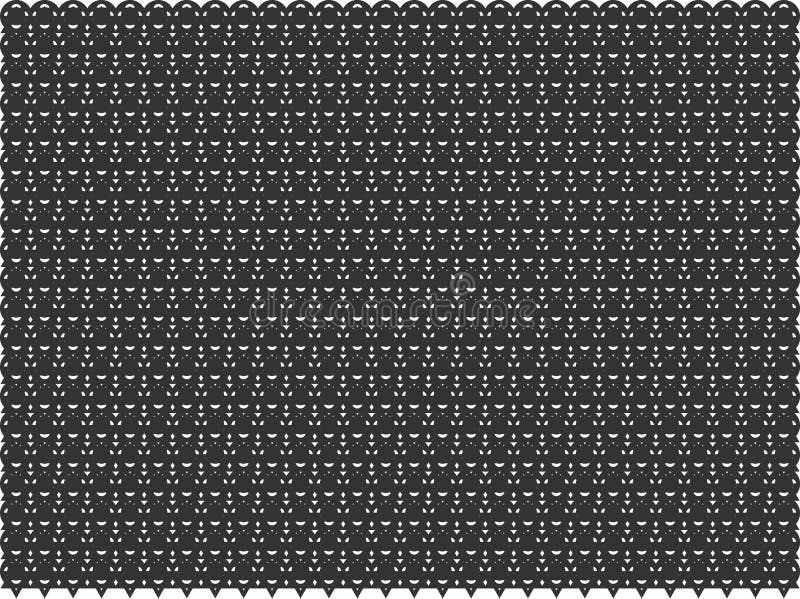 Vector nahtloses geometrisches Muster, Schwarzweiss-Farbe, abstrakter Hintergrund stock abbildung Vector nahtloses geometrisches Muster, Schwarzweiss-Farbe, abstrakter Hintergrund stock abbildung