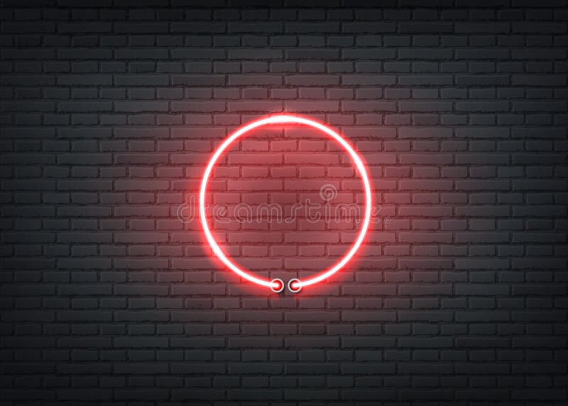 Vector neon entrance red signage bar night club stock illustration Vector neon entrance red signage bar night club stock illustration