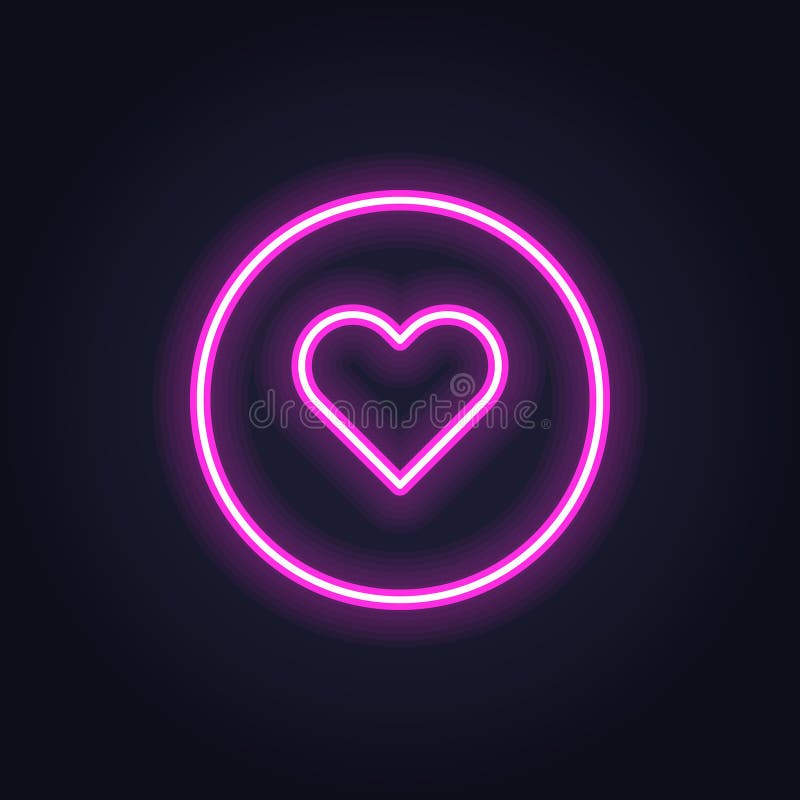 neon purple aesthetic instagram logo