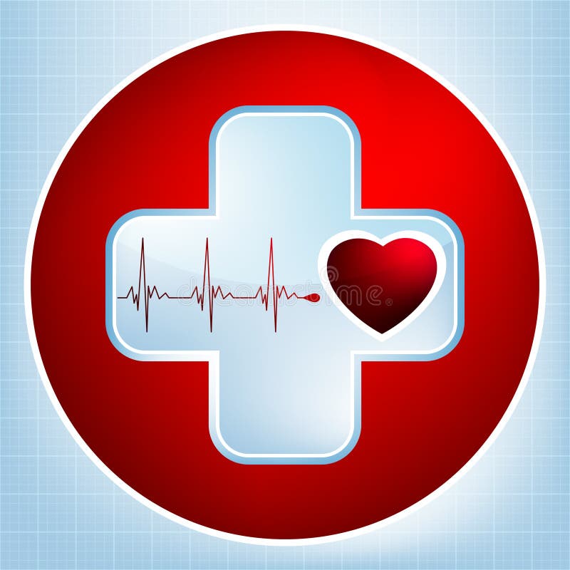 Vector normale ecg rode achtergrond, hartslag. EPS 8 vector illustratie Vector normale ecg rode achtergrond, hartslag. EPS 8 vector illustratie