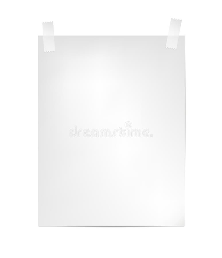 Vector Note Education Infographic. Stock Vector Illustration of paper