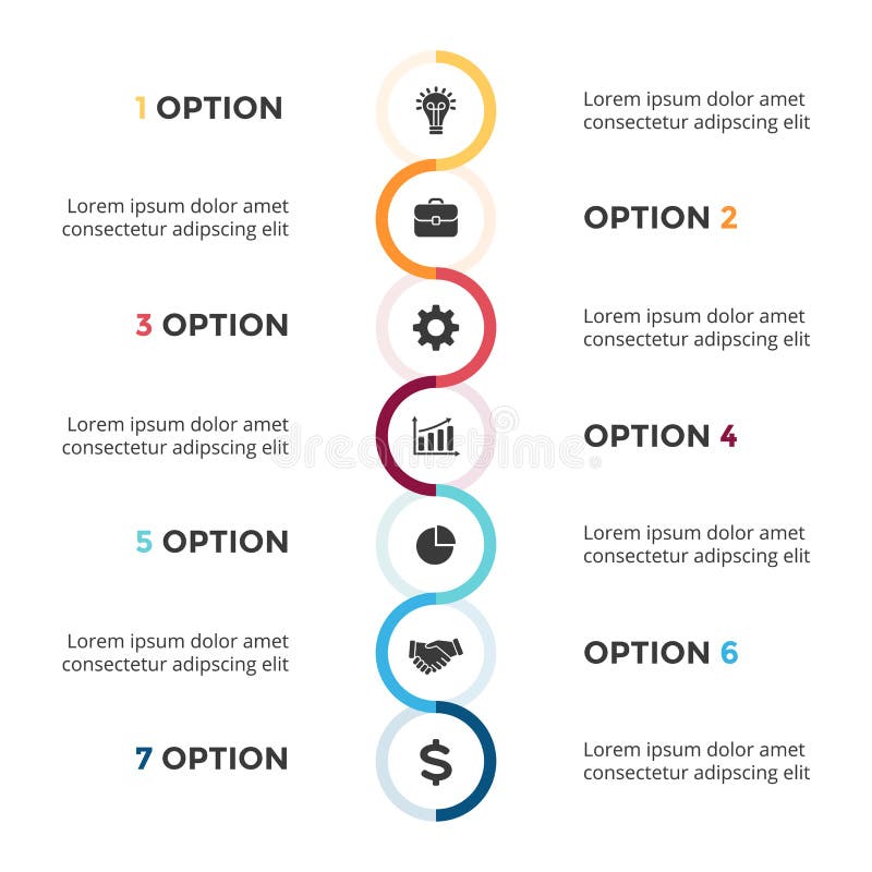 Vector o espaço temporal infographic, carta dos semicírculos das setas do diagrama, apresentação do gráfico Conceito do progresso ilustração do vetor Vector o espaço temporal infographic, carta dos semicírculos das setas do diagrama, apresentação do gráfico Conceito do progresso ilustração do vetor