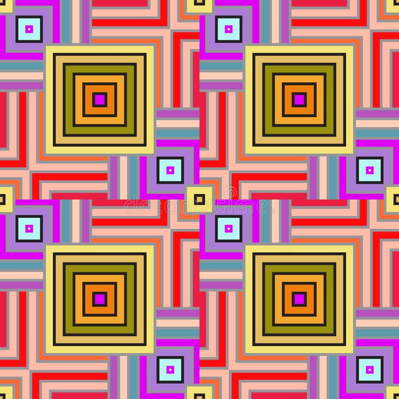 Vector o teste padrão sem emenda ilustração royalty free Vector o teste padrão sem emenda ilustração royalty free