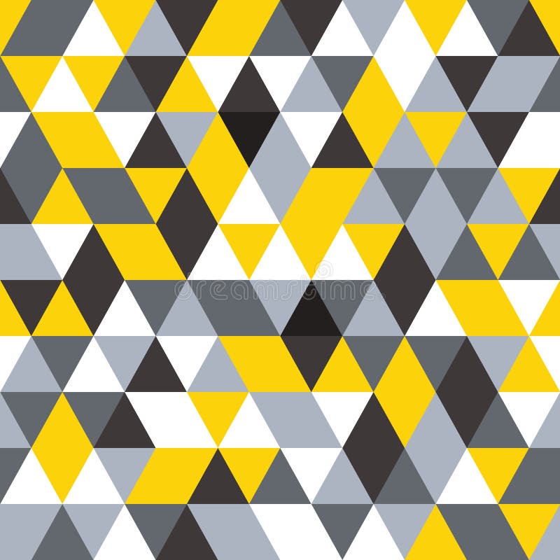 Vector o teste padrão sem emenda textura à moda moderna Repetindo o fundo geométrico Cores pretas, cinzentas e amarelas ilustração stock Vector o teste padrão sem emenda textura à moda moderna Repetindo o fundo geométrico Cores pretas, cinzentas e amarelas ilustração stock
