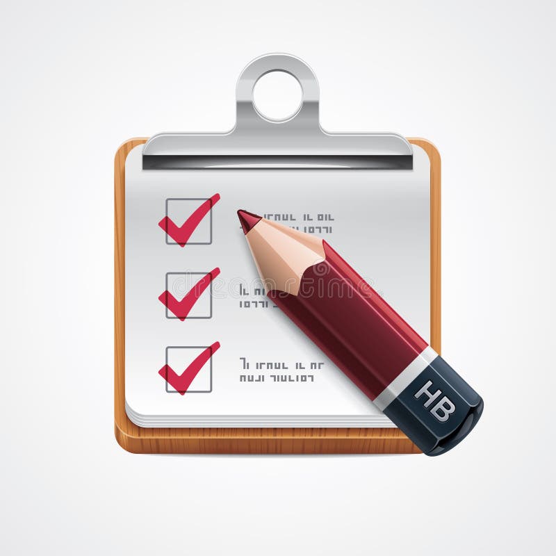 Vector options selection icon stock illustration Vector options selection icon stock illustration
