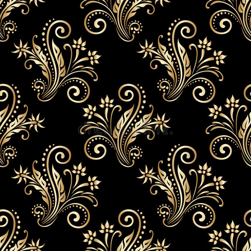 Vector ornamental seamless background.