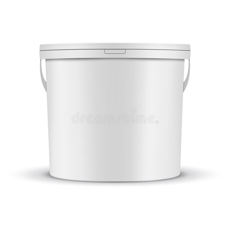 Vector Paint Bucket Mockup