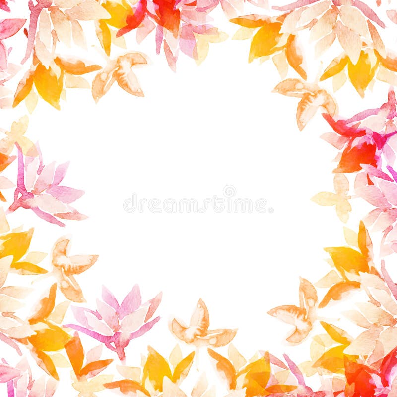 Vector painting flowers. vector illustration