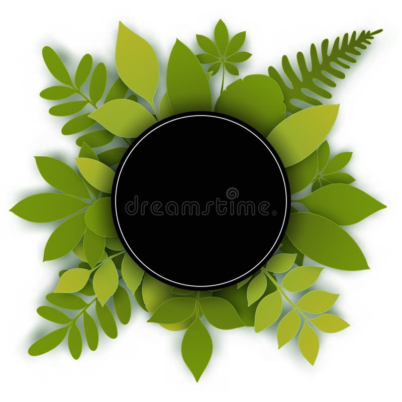 Paper Tropical Leaves Papercut Summer Beach Exotic Pulm Decoration