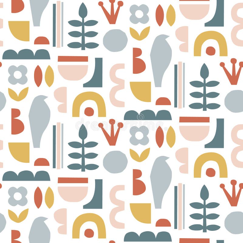 Vector paper cut pieces. Trendy abstract Paper shapes. vector illustration